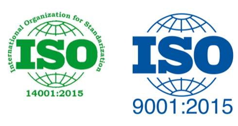 ISO 9001 and 14001